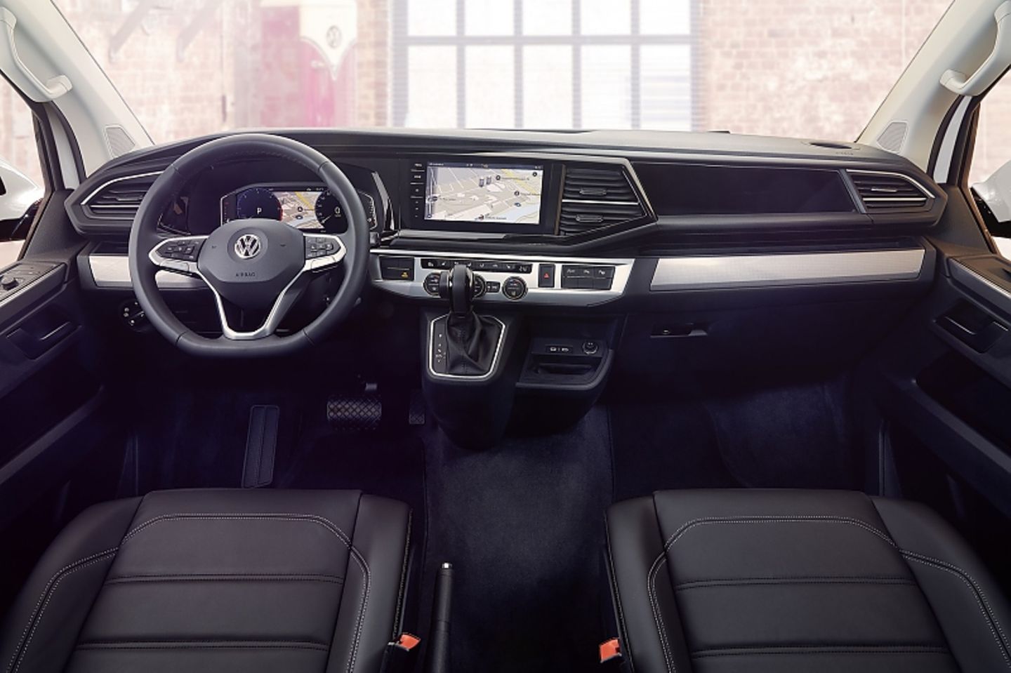 Das neue Cockpit des VW T6 Modellpflege 2020