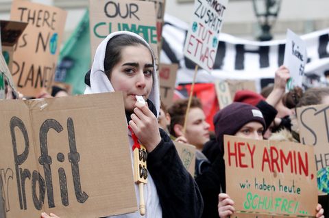 Klimaprotest Schüler