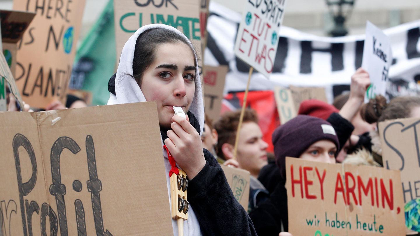 Klimaprotest Schüler