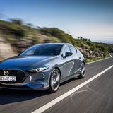 Nach 10,4 Sekunden knackt der Mazda 3 die 100 km/h Marke