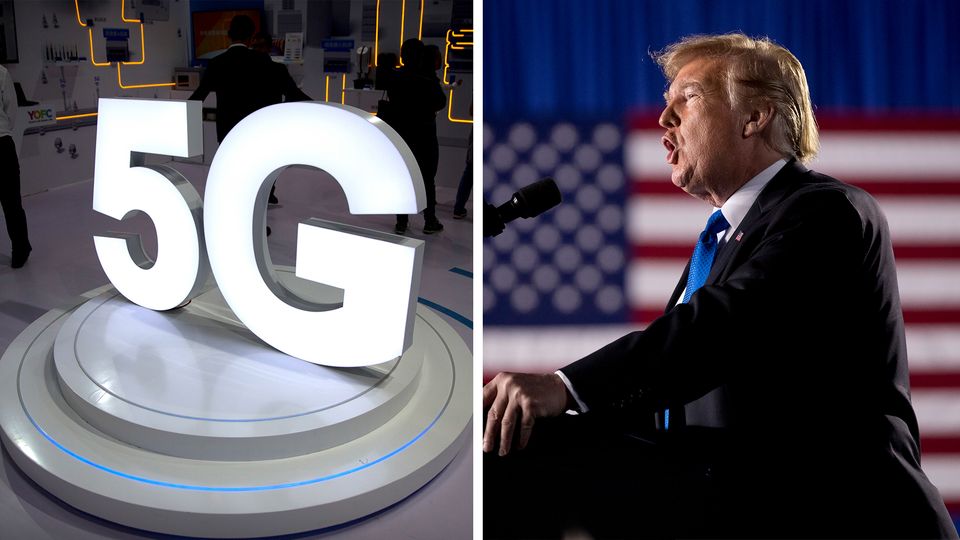 Donald Trump fordert auf Twitter 5G-Technologie für die USA Donald Trump fordert auf Twitter 5G-Technologie für die USA
