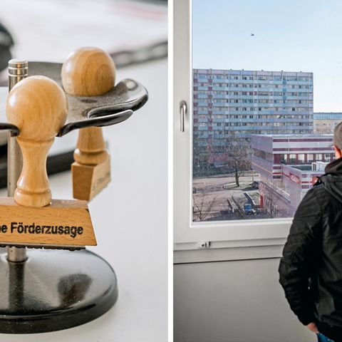 Besuch im Jobcenter: Mit der Hartz-IV-Reform will sich die SPD retten