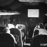 Selbst Filmvorführungen gab es an Bord.