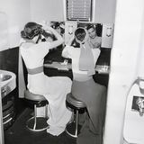 Den Damen wurde eine Komfortzone über den Wolken geboten.