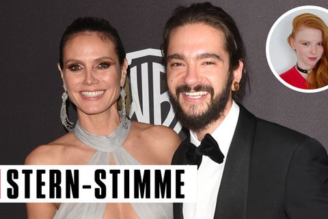 Heidi Klum und Tom Kaulitz strahlen bei den Golden Globes um die Wette