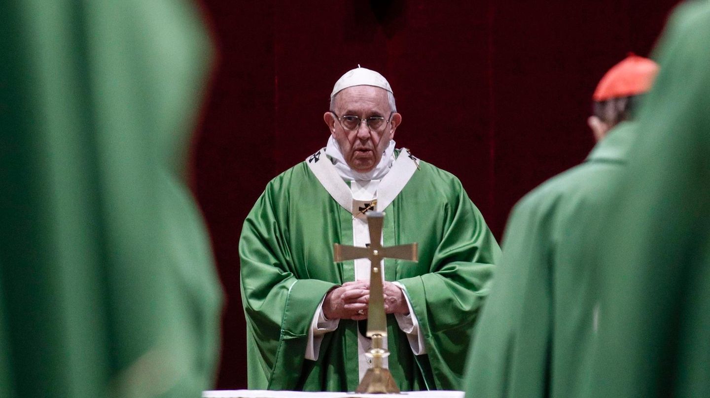 Papst Franziskus auf dem Missbrauchsgipfel der Katholischen Kirche
