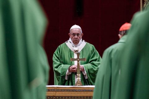 Papst Franziskus auf dem Missbrauchsgipfel der Katholischen Kirche