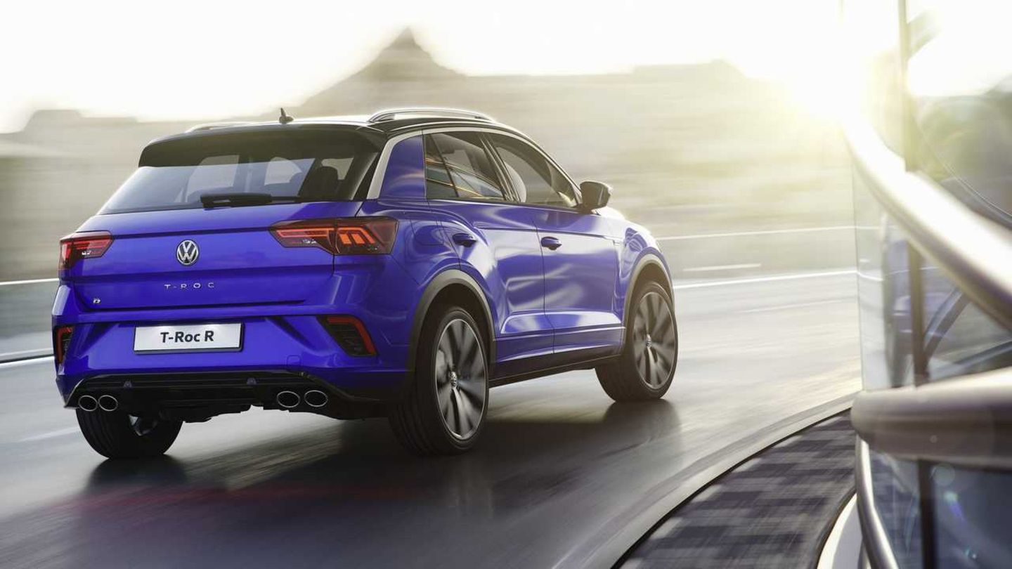 VW T-Roc R - sportlich positioniert VW T-Roc R - sportlich positioniert