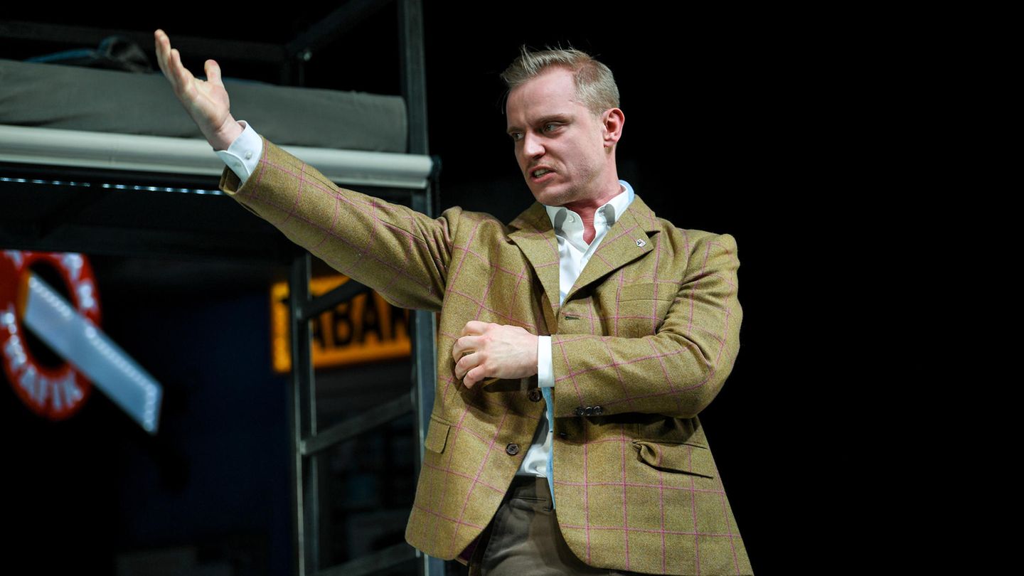 Aufnahme einer Probe zu "Mein Kampf" am Theater Konstanz (Archivbild)