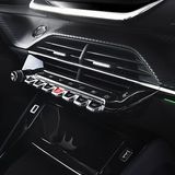 Peugeot 208 2020 - mit doppelter Schalterleiste in der Mitte