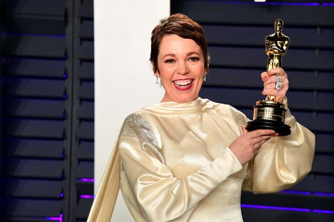 Olivia Colman freute sich ungemein über ihren Oscar