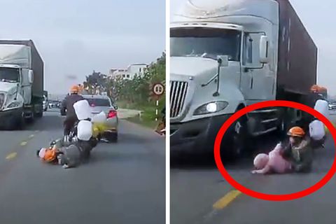Unfall im Süden von Hanoi