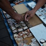 Märkte besuchen die Taucher immer seltener, das meiste verkaufen sie online