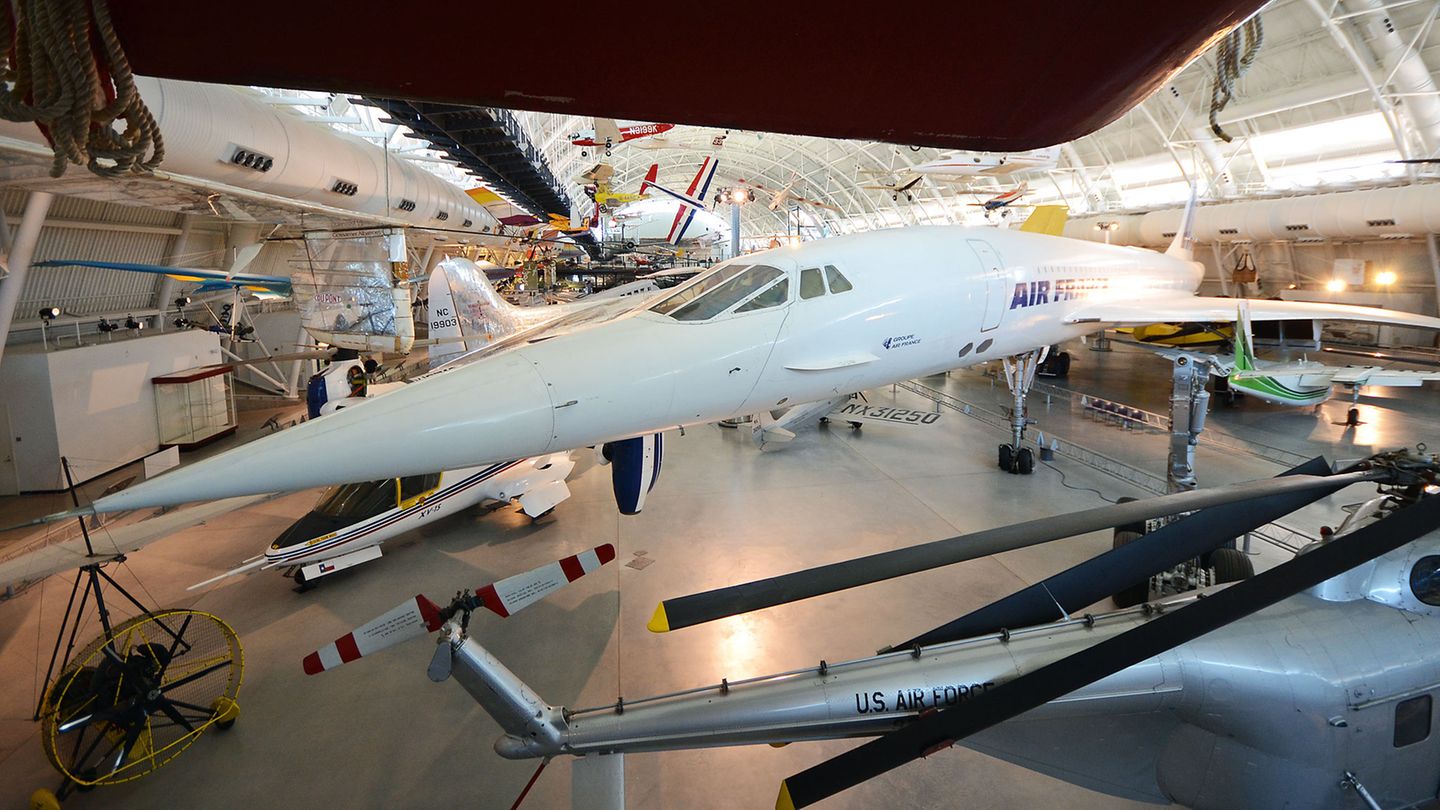 In Bildern: Alle verbliebenen Exemplare stehen heute in Museen und Flughäfen. Die mit der Kennung F-BVFA von Air France steht im Steven F. Udvar-Hazy Center am Dulles Airport in Virginia, einer Außenstelle des National Air and Space Museum Alle verbliebenen Exemplare stehen heute in Museen und Flughäfen. Die mit der Kennung F-BVFA von Air France steht im Steven F. Udvar-Hazy Center am Dulles Airport in Virginia, einer Außenstelle des National Air and Space Museum