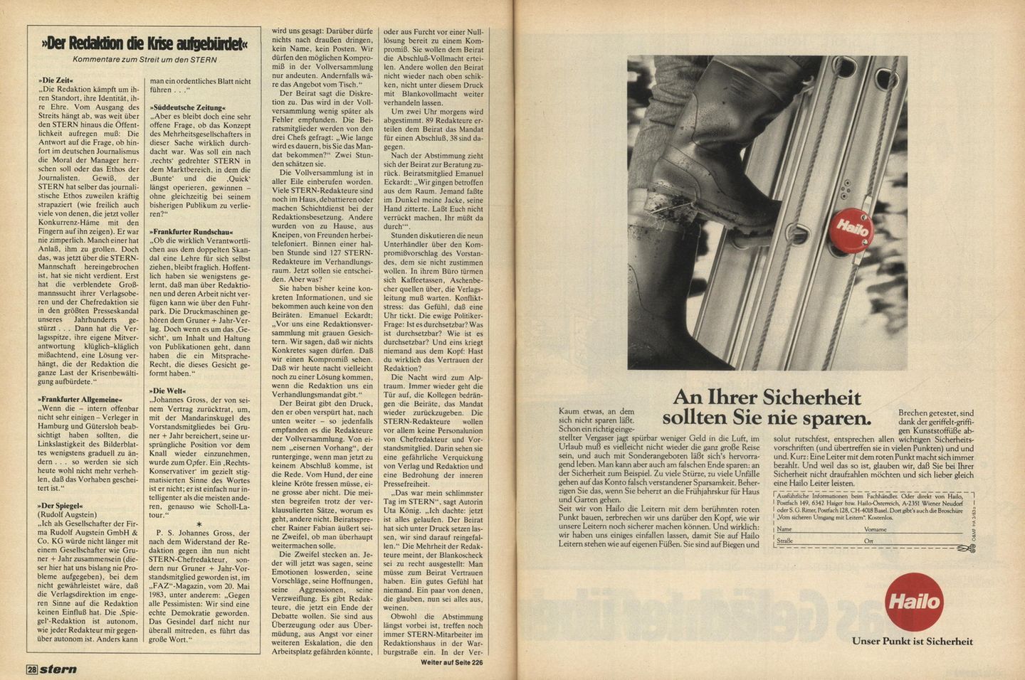 Dokumentation: Der Original-Artikel im stern 22/1983