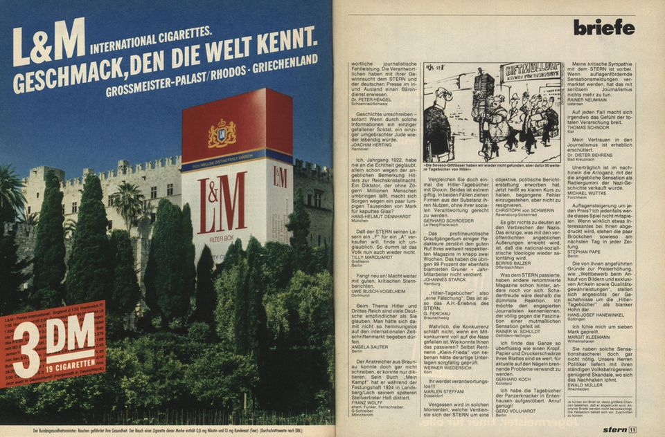 Original-Artikel aus stern 22/1983: Leserbriefe Original-Artikel aus stern 22/1983: Leserbriefe