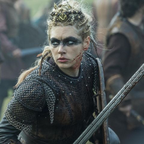 Der Erfolg der Serie "Vikings" beruht nicht zuletzt auf den blutrünstigen Frauengestalten.