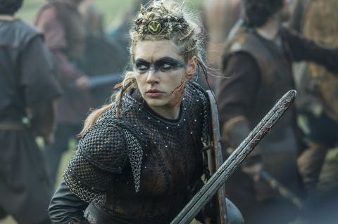 Der Erfolg der Serie "Vikings" beruht nicht zuletzt auf den blutrünstigen Frauengestalten.