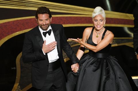 Bradley Cooper und Lady Gaga bei den Oscars