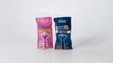 Elkos Body Calypso Einwegrasierer vs. Elkos for Men Line2 Einwegrasierer  Der Rasierer ist komplett identisch  Preisaufschlag für Frauen: 25 Prozent