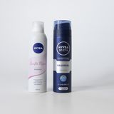 Nivea Sanfte Rasur Rasiergel vs. Nivea Men Protect & Care Rasiergel  Viele Inhaltsstoffe sind identisch, nur wenige Unterschiede  Preisaufschlag für Frauen: 25 Prozent