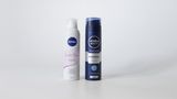 Nivea Sanfte Rasur Rasiergel vs. Nivea Men Protect & Care Rasiergel  Viele Inhaltsstoffe sind identisch, nur wenige Unterschiede  Preisaufschlag für Frauen: 25 Prozent