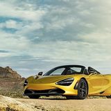 Schon im Stand extrem dynamisch: der McLaren 720S Spider
