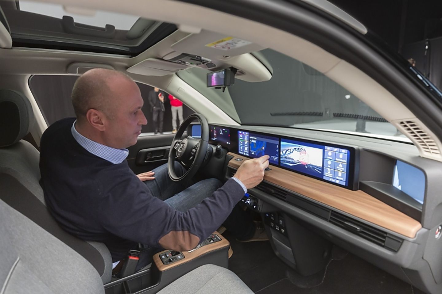 Das Bedienkonzept setzt auf Touchscreens