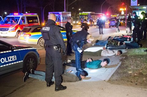 Polizeieinsatz in Lohbrügge
