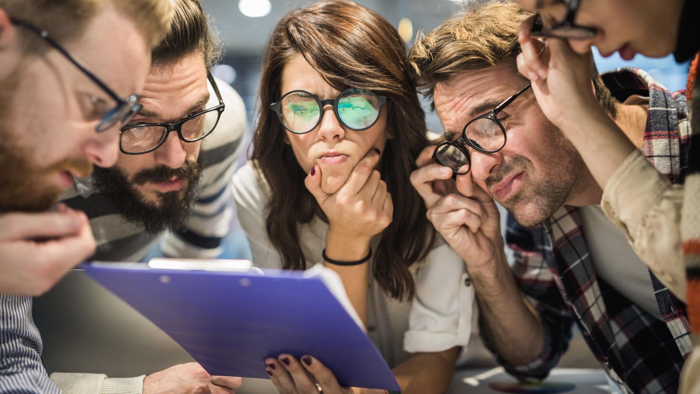 Missverständnis im Büro