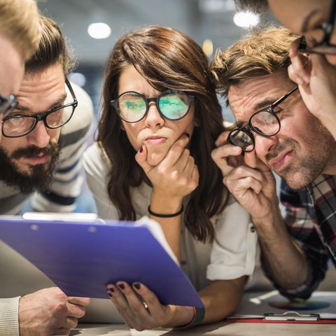 Missverständnis im Büro