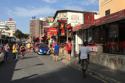 Schinkenstraße auf Mallorca