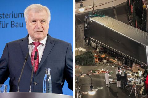 Horst Seehofer; der von Anis Amri auf den Berliner Weichnachtsmartk gesteuerte Lkw