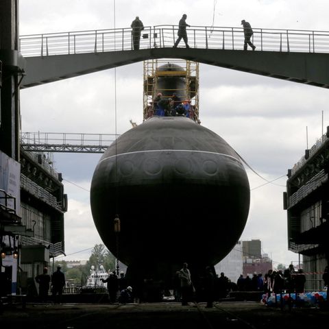 Russische U-Boote könnten die Zirkon-Rakete 