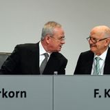Ein Bild aus besseren Tagen. Ferdinand Piëch (rechts) und Martin Winterkorn