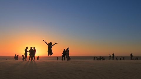 Sonnenuntergang in Jericoacoara