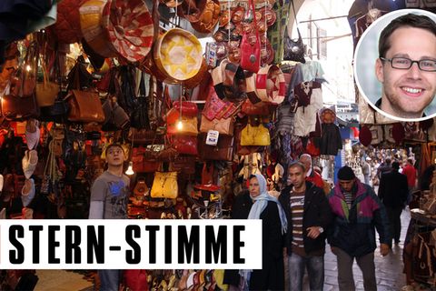 Basar in in der Medina von Tunis