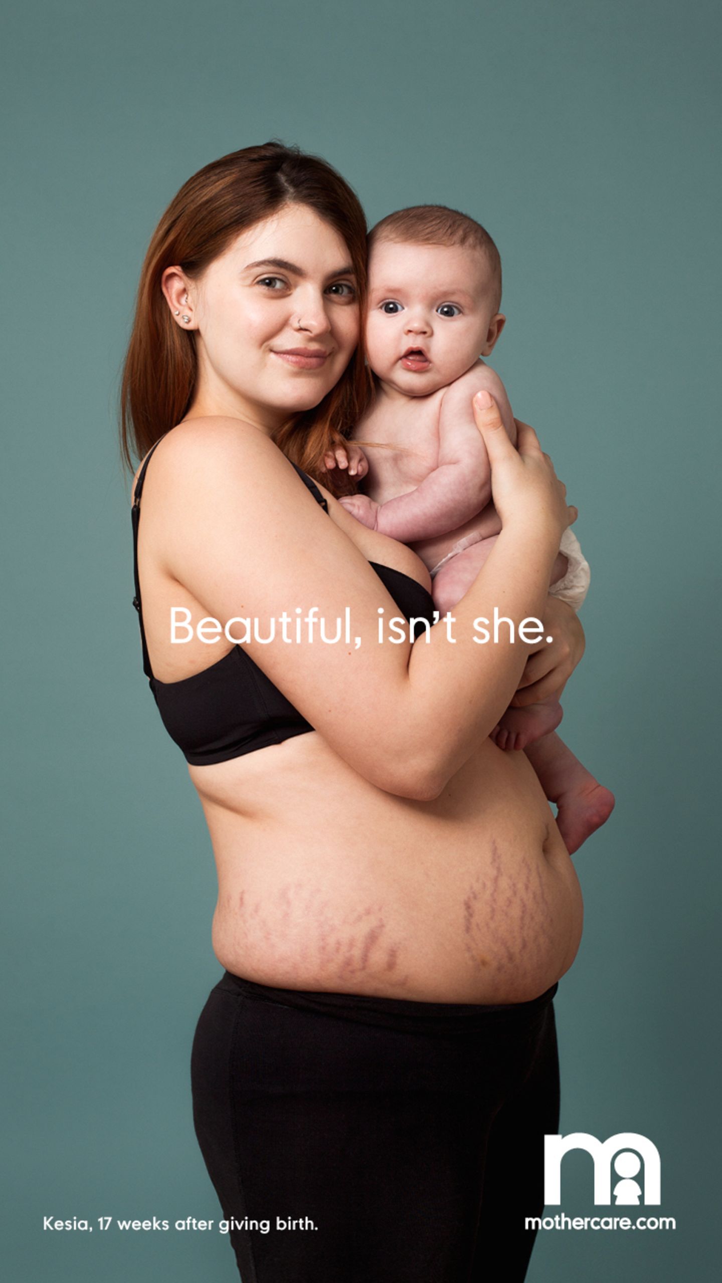 Man kann gar nicht aufhören, die stolze Mama Kesia und ihr Baby anzuschauen – so geht Schönheit.
