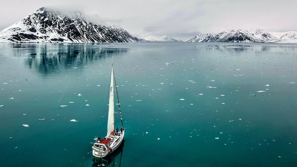 Norge – på stedet med den arktiske sjømannen Delphine Garcin