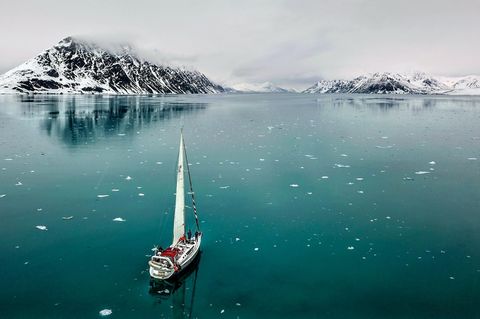 Norwegen – vor Ort bei der Polarmeerseglerin Delphine Garcin