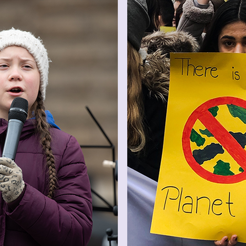 Greta Thunberg in Hamburg