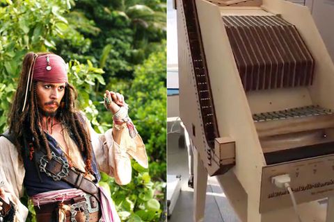 "Fluch der Karibik"-Melodie: Die wundersame Maschine eines Schülers ersetzt ein ganzes Orchester - und zwar durch Murmeln