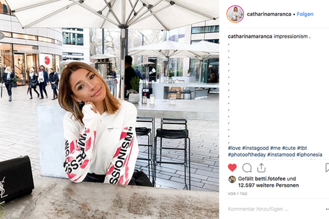 Ausgeschieden bei GNTM: Catharina Maranca