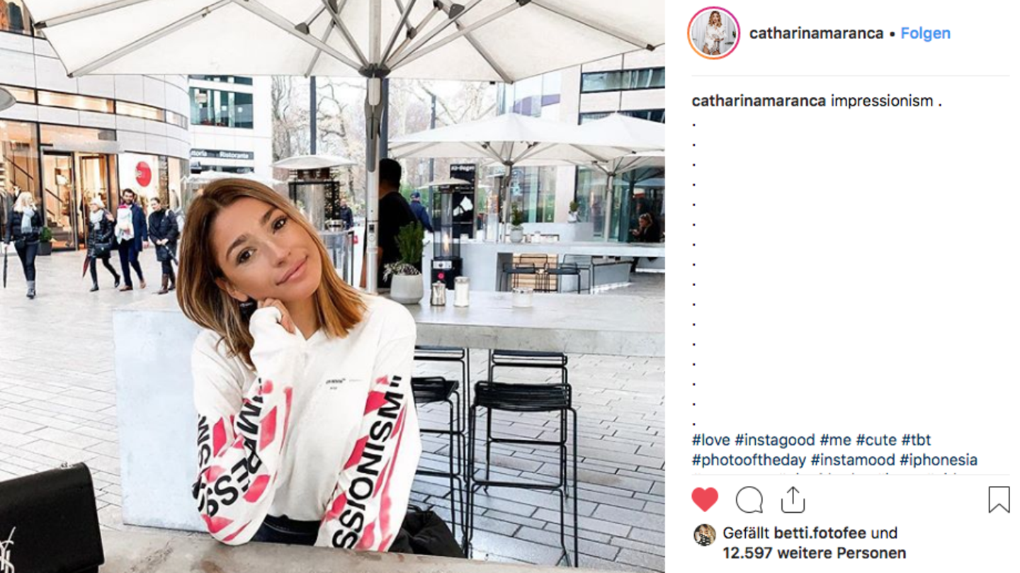 Ausgeschieden bei GNTM: Catharina Maranca