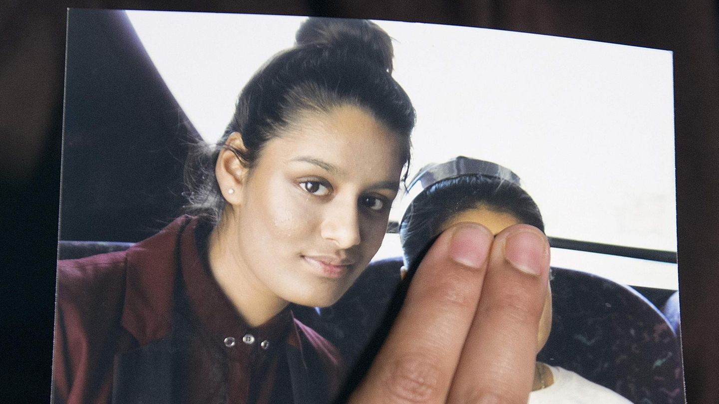 IS-Frau Shamima Begum auf einem Familienfoto