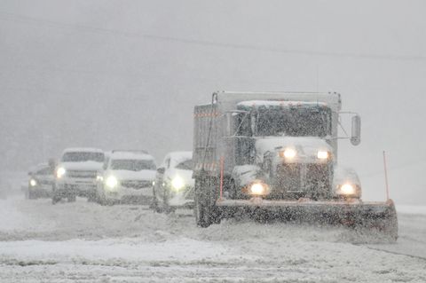 Bei dem Schneepflug aus der Geschichte in Kalifornien handelte es sich um ein Modell ähnlich diesem hier aus Virginia, USA