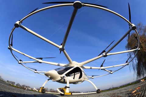 In Hamburg sollen Flugtaxen bald zum Alltag gehören.