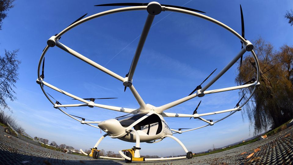 Pilot-Projekt: In Hamburg sollen Flugtaxen bald zum Alltag gehören. In Hamburg sollen Flugtaxen bald zum Alltag gehören.