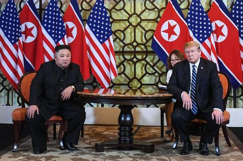 Donald Trump und Kim Jong Un Gipfel