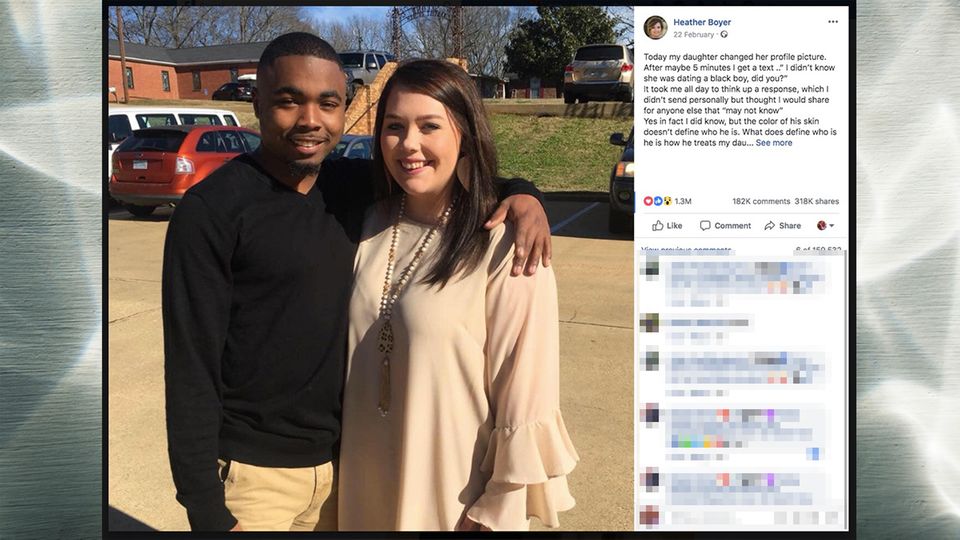 Viraler Facebook-Post: Mutter wird auf schwarzen Freund ihrer Tochter angesprochen – und reagiert überraschend